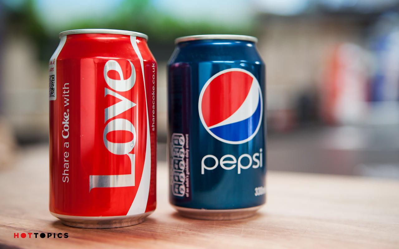 Pepsi and Coke