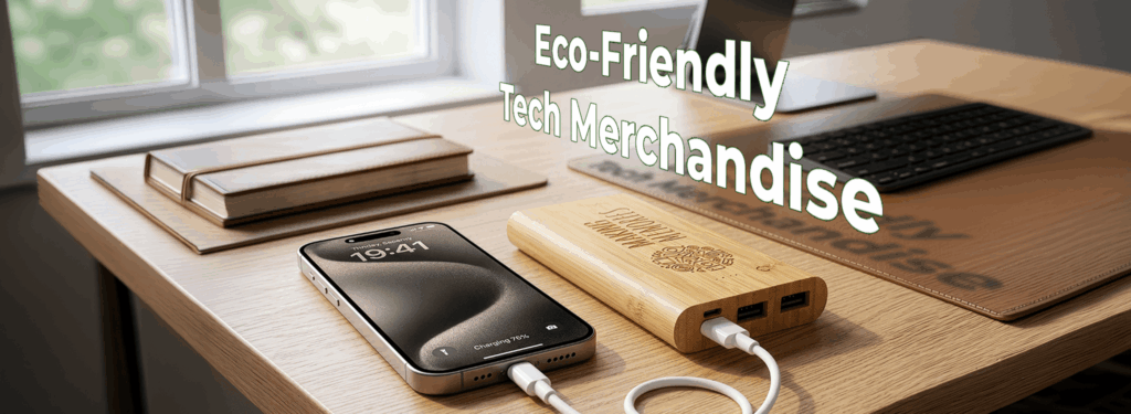 Engraved Bamboo Power Bank