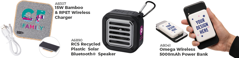 Eco friendly promotional tech products