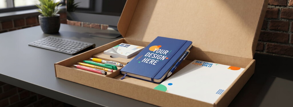 Corporate-employee-onboarding-pack-printed-stationery-sets-promotional-products