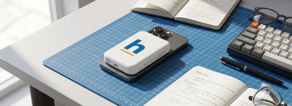 Purecharge-recycled-wireless-5000-mAh-powerbank-promotional-products