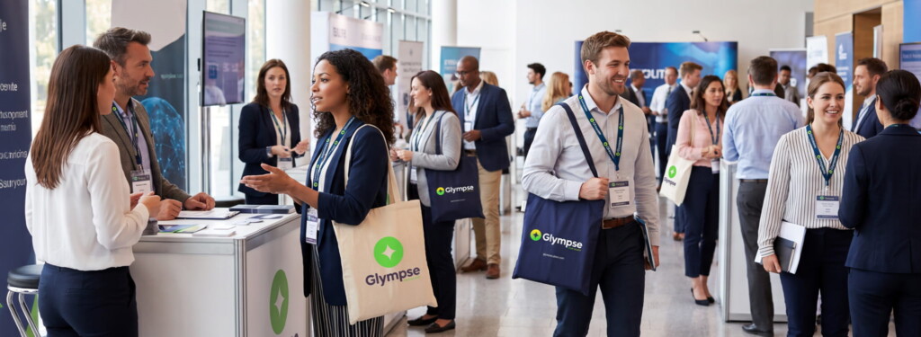 Trade-show-conference-events-printed-tote-bags-lanyards-promotional-products