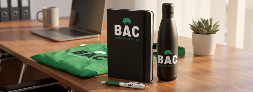 Premium branded corporate gifts and employee onboarding merchandise for autumn campaigns
